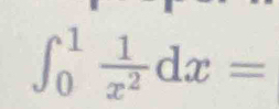 ∈t _0^(1frac 1)x^2dx=