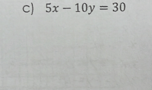 5x-10y=30