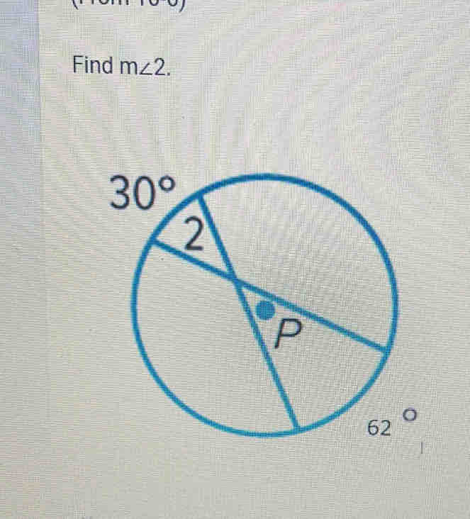 Find m∠ 2.