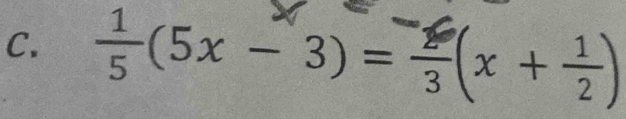 (5x - 3) = (x +÷)