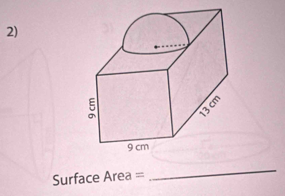 Surface Area === 
_