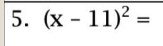 (x-11)^2=