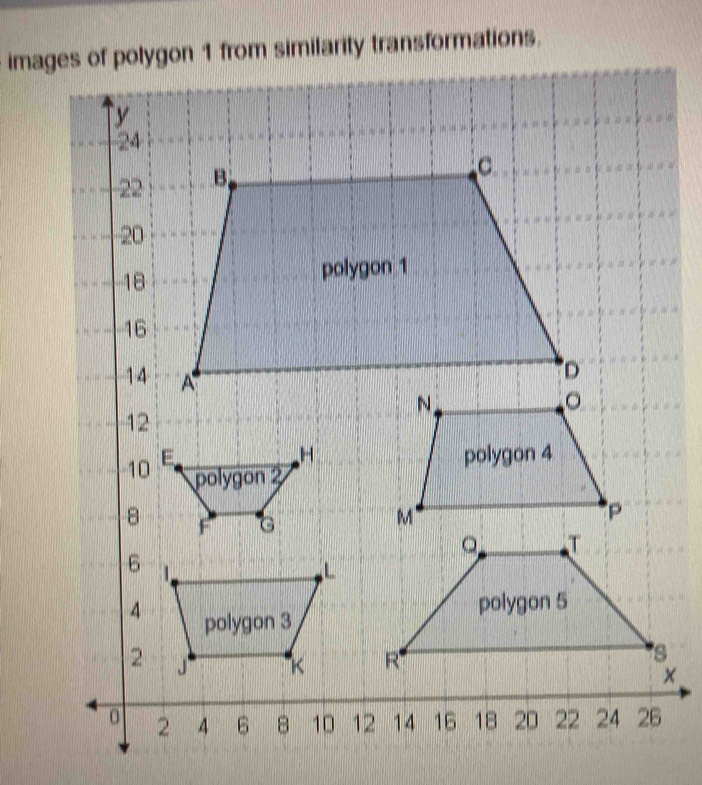 images of polygon 1 from similarity transformations. 
×