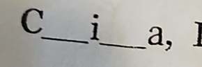 C_ 1 _ a, 1