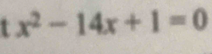 x^2-14x+1=0