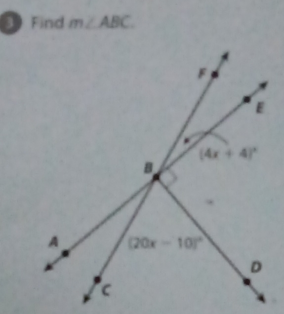 3Find m∠ ABC