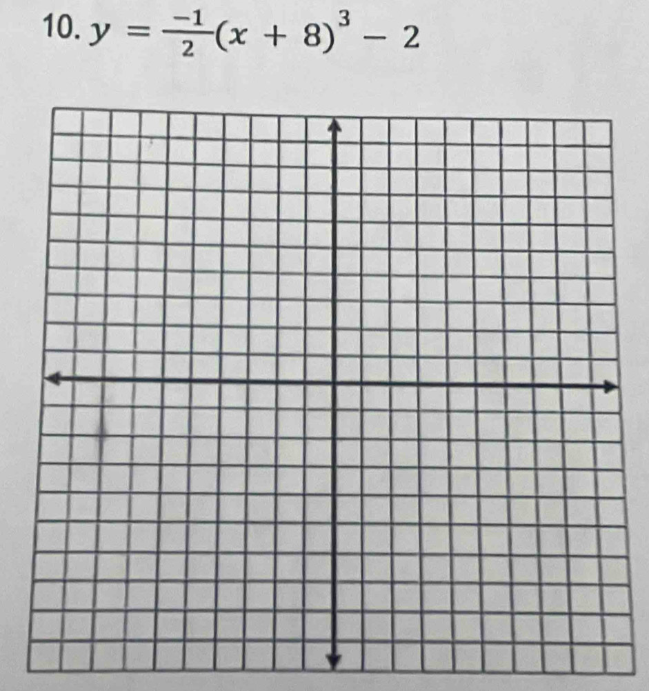 y= (-1)/2 (x+8)^3-2