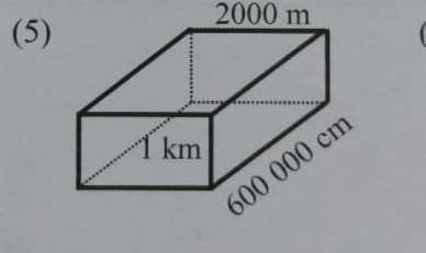 (5)
2000 m