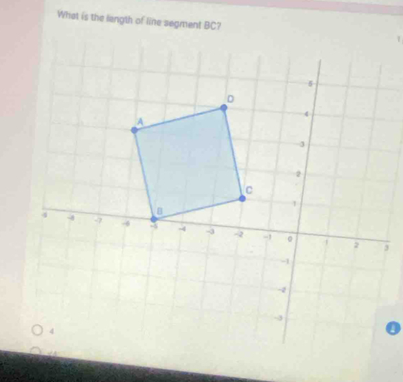 What is the langth of line segment BC?