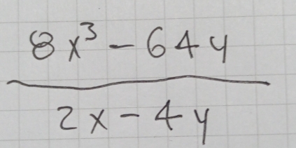  (8x^3-644)/2x-4y 