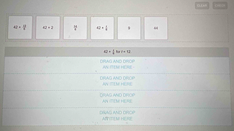 CLEA CHECK
42+ 12/6  42+2  54/6  42+ t/6  9 44