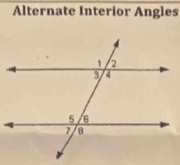 Alternate Interior Angles