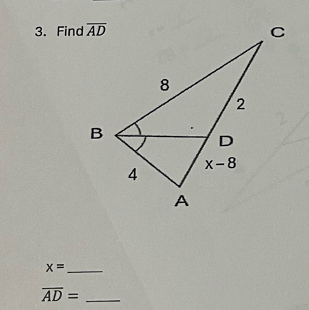 Find
_ x=
_ overline AD=