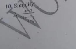 Simplify
 (x-1)/2 