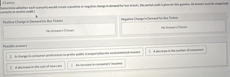 Solved: Determine whether each scenario would create a positive or ...