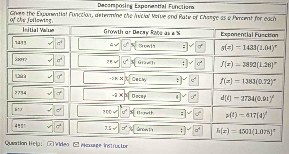 Decomposing Exponential Functions
Qor