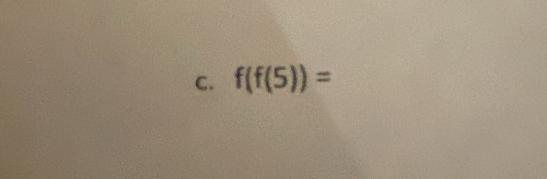 f(f(5))=