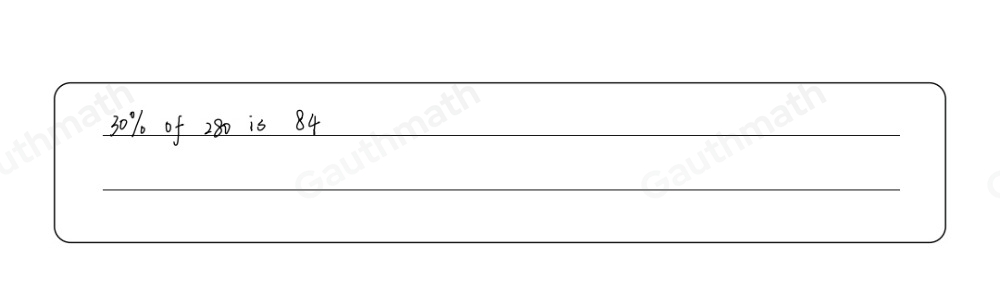 solved-what-is-30-percent-of-280-30-of-280-is-80-30-of-280-is-75
