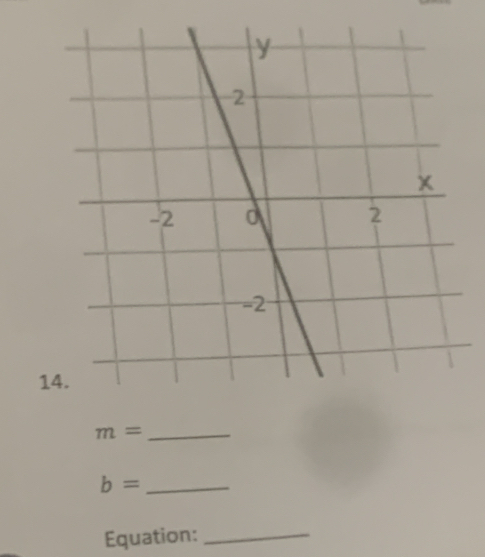 1 
_ m=
b= _ 
Equation:_