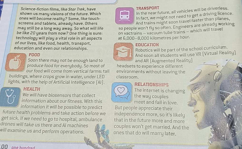 Risolto:Science-fiction films, like Star Trek, have TRANSPORT shown us ...