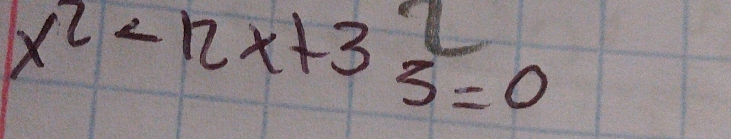 x^2-12x+33=0