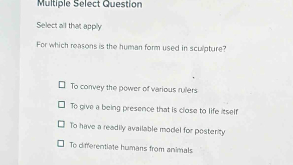 Solved: Multiple Select Question Select all that apply For which ...