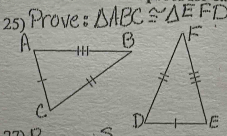 Prove: △ AEC≌ △ EFD