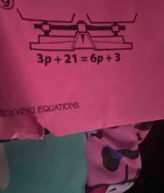 a
SOLVING EQUATIONS