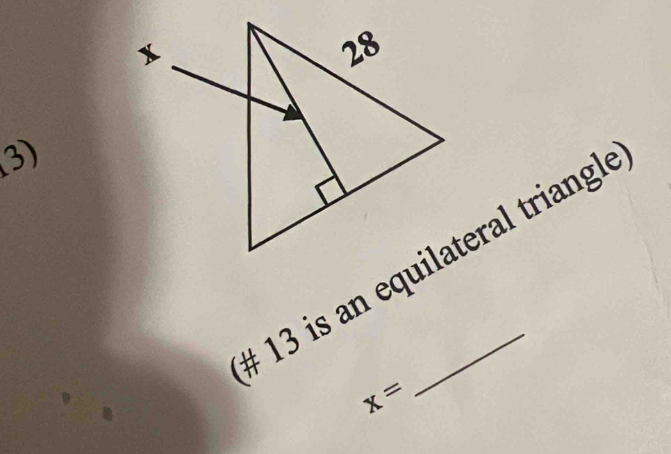 # 13 is an equilateral triangl
x=