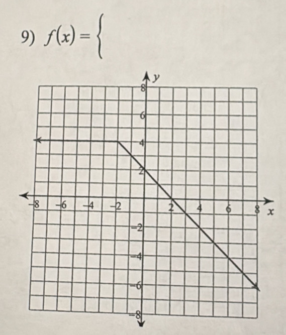 f(x)=beginarrayl endarray.