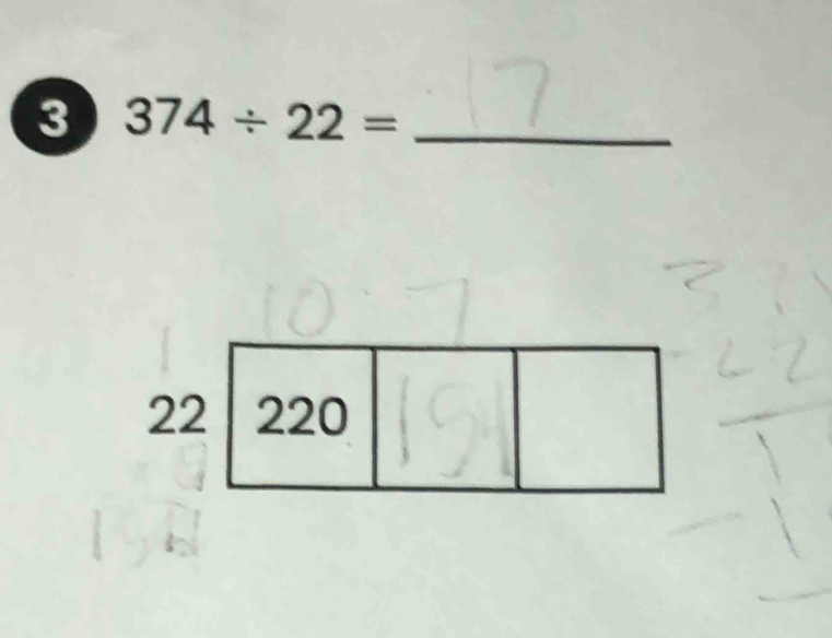 3 374/ 22= _