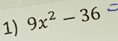 9x^2-36