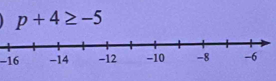 p+4≥ -5
-16