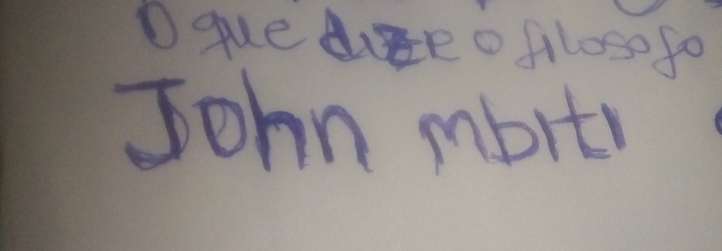 gue aizeo flose fo 
John mbrty