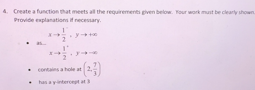 Solved: Create a function that meets all the requirements given below ...