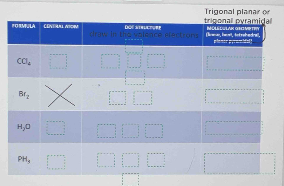 Trigonal plan