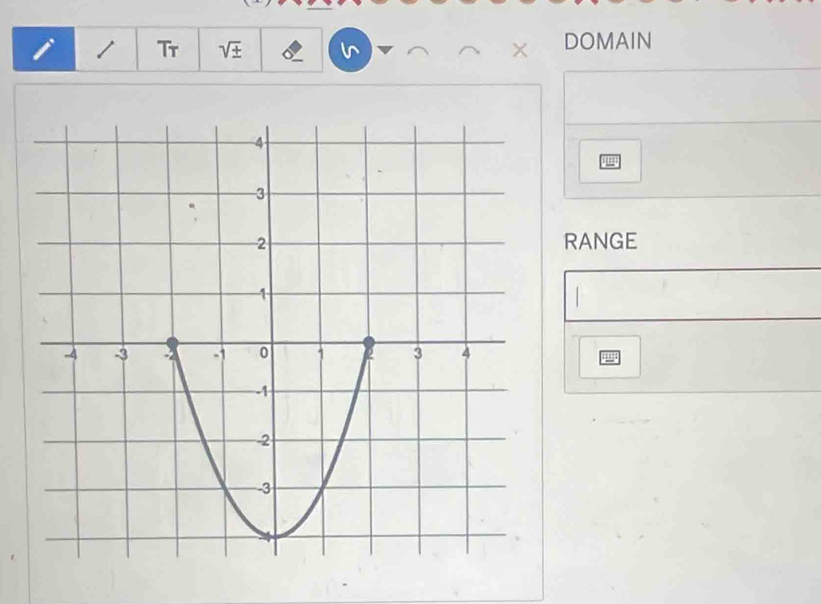 Tr V × DOMAIN 
RANGE