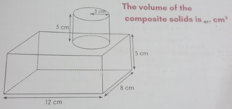 of the 
solids is ._ cm^3