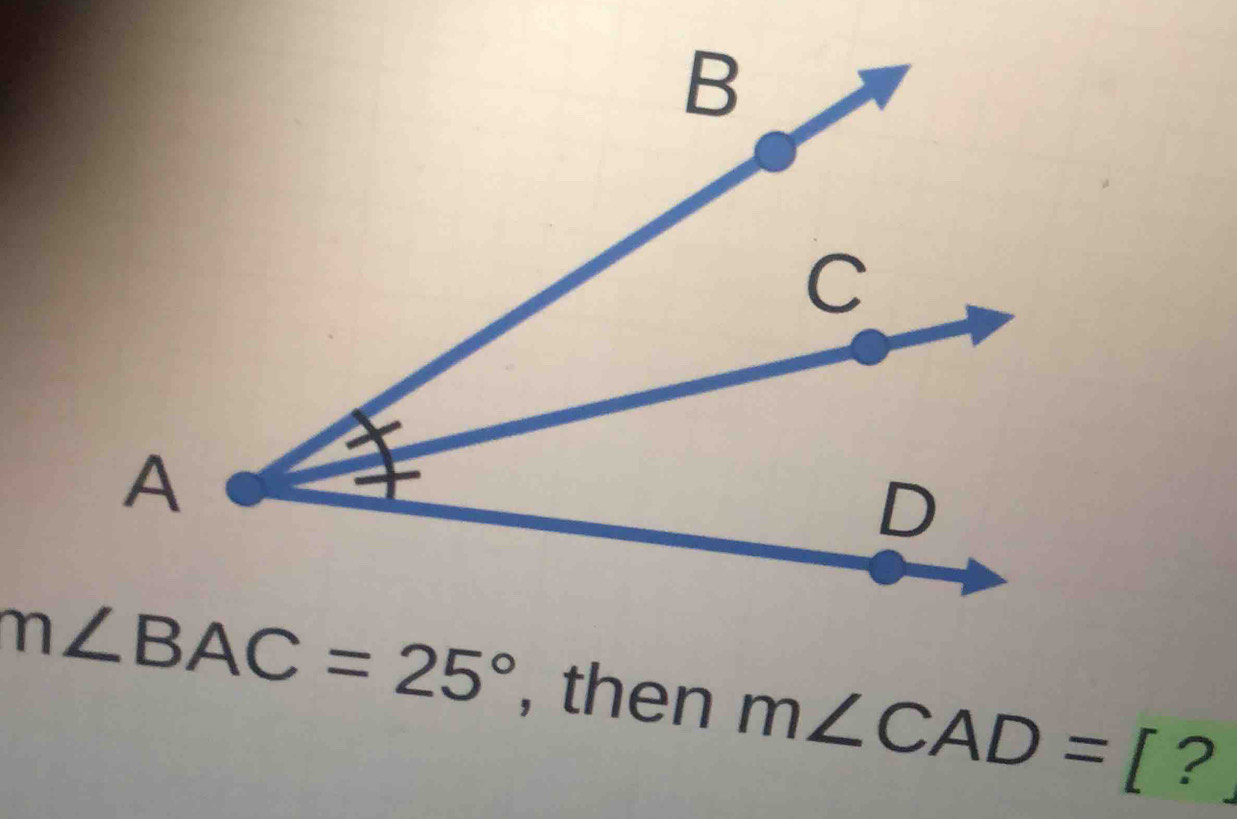 then m∠ CAD= [ ?