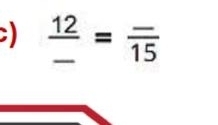 frac 12_ =frac _ 15