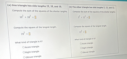 Obtuse triangle