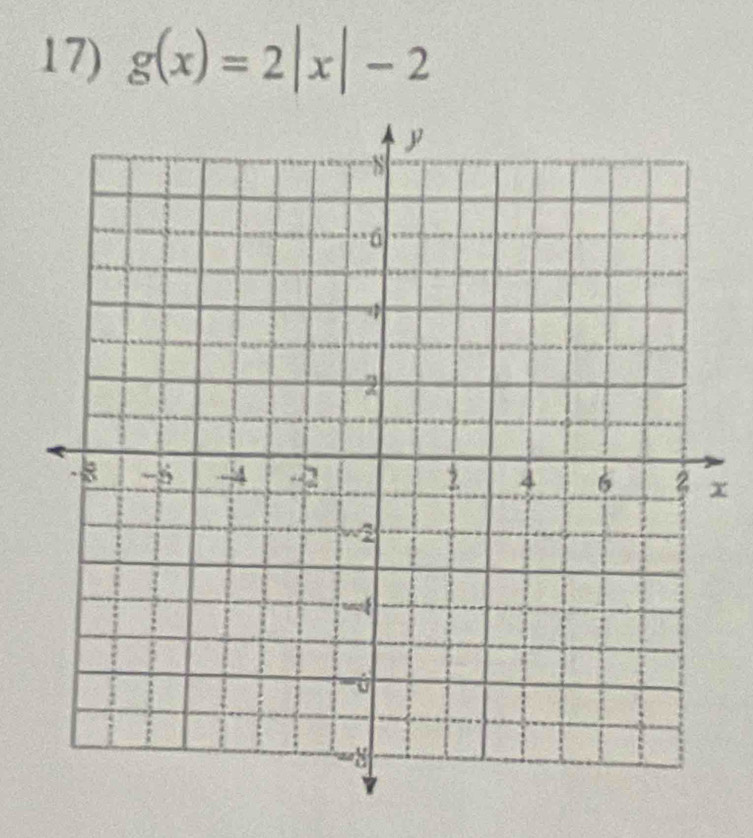 g(x)=2|x|-2
x