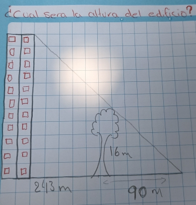 dcual sera la altura del edficio?