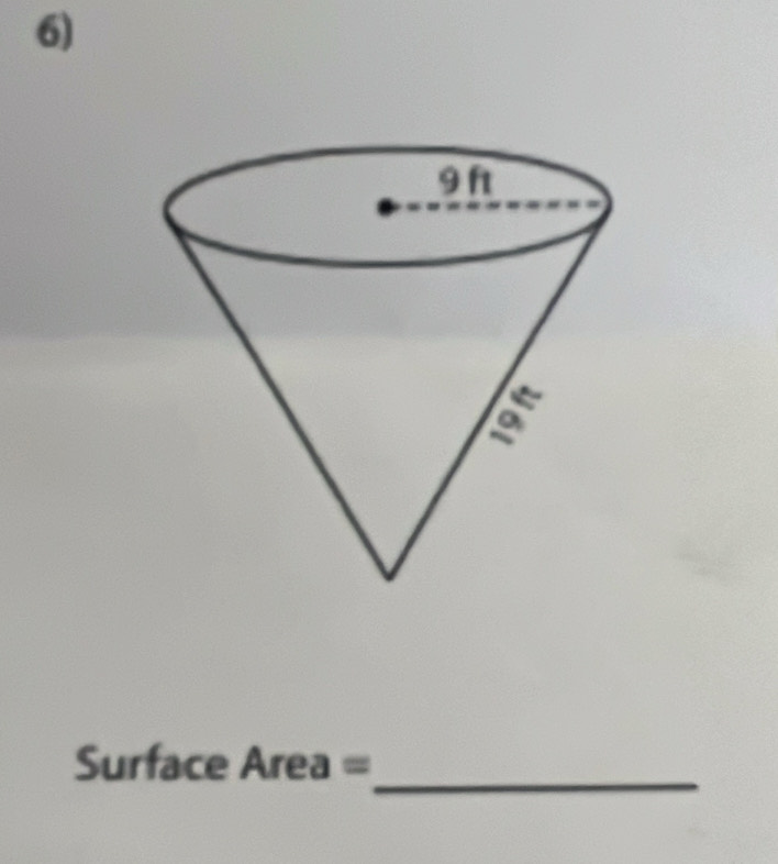 Surface Area =