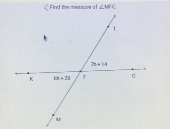 ∠ MFC.