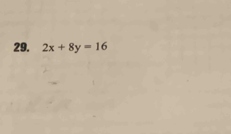 2x+8y=16