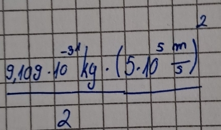 frac frac 3.9* 1g· (5.19^2frac (5.1g^2 m/5 )2