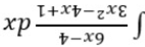 ∈t  (6x-4)/3x^2-4x+1 dx