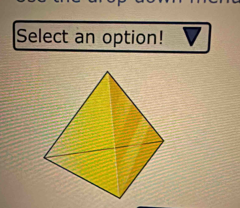 Select an option!