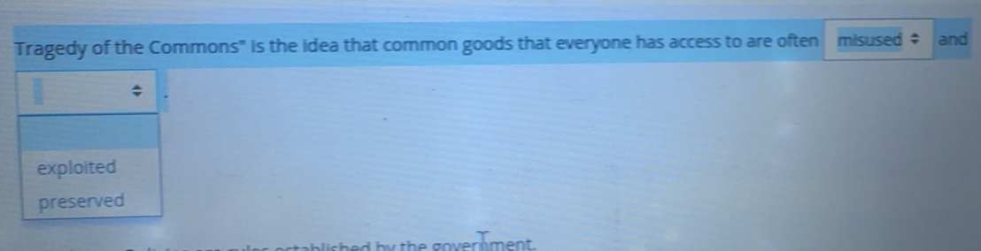 Solved: Tragedy of the Commons